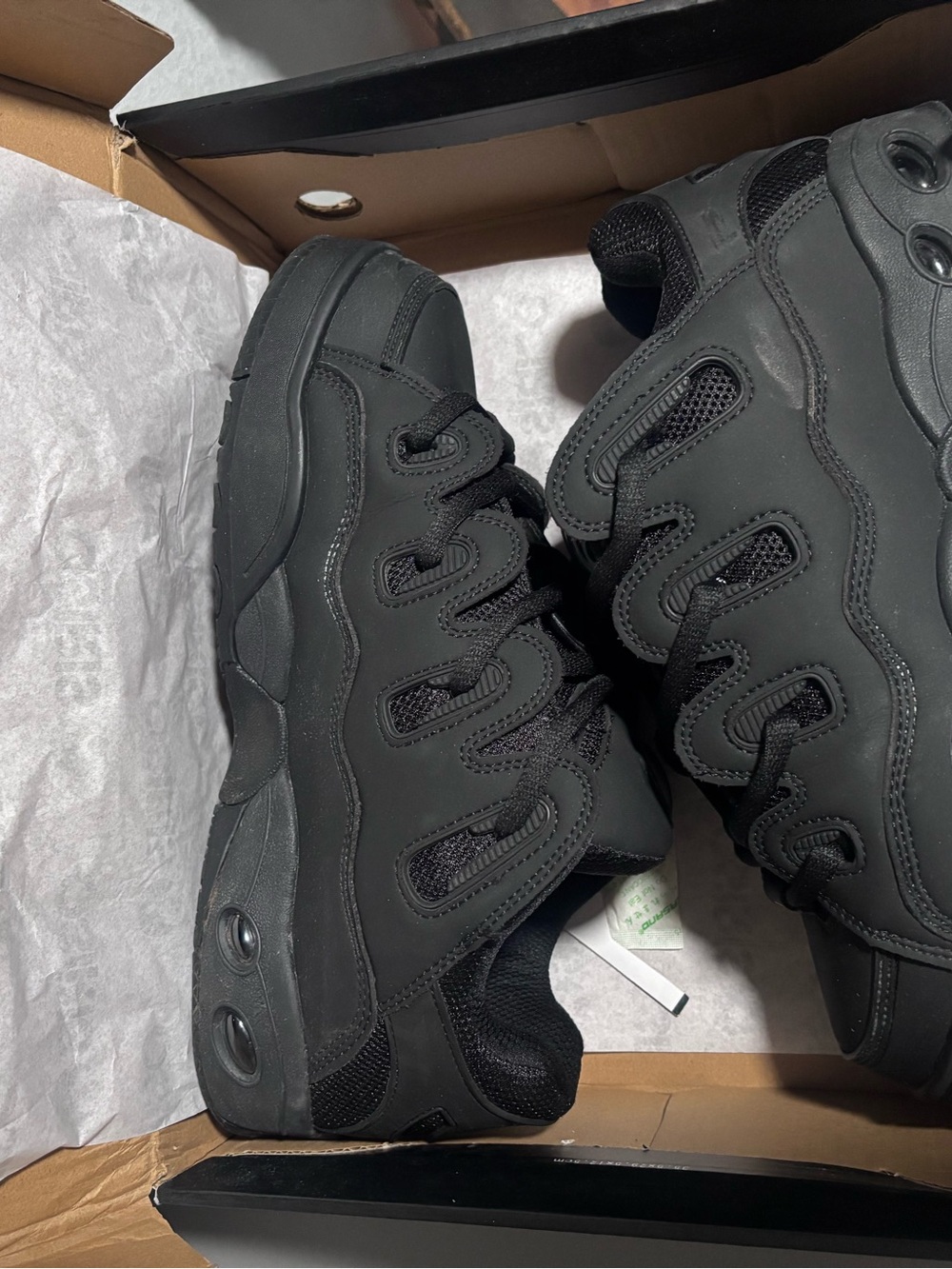 D3 OG Osiris all black Mens Size 11.5 - Picture 6 of 6